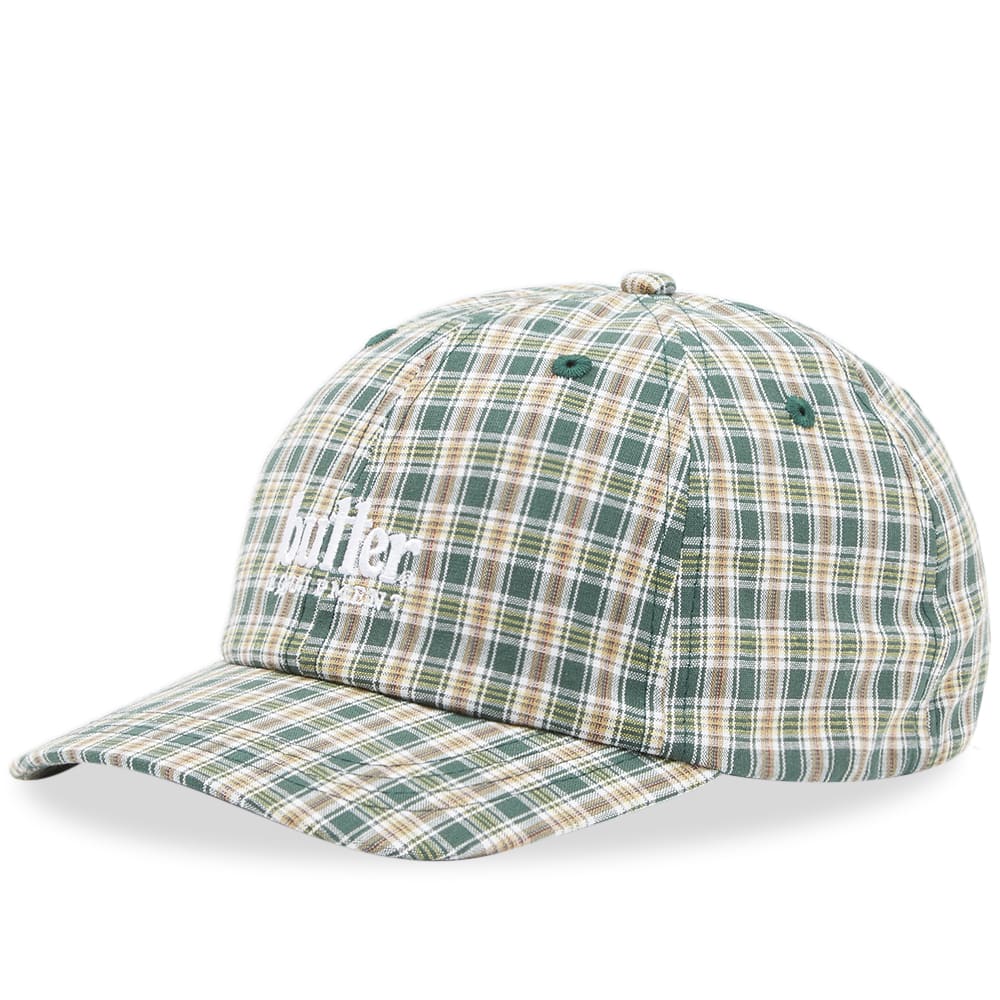 Butter Goods Equipment Plaid Cap Green END. (GB)