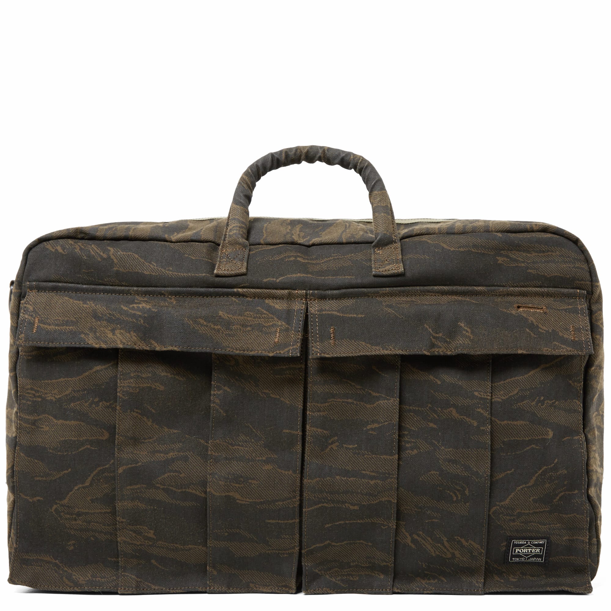 Porter Yoshida Co Tiger Camo Boston Bag