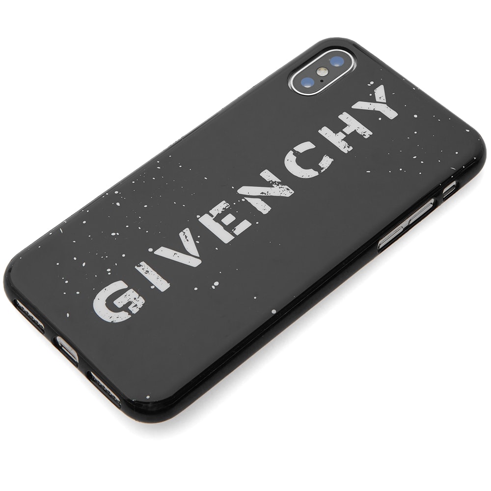 Givenchy Stencil iPhone X Case Black & White END. (UK)