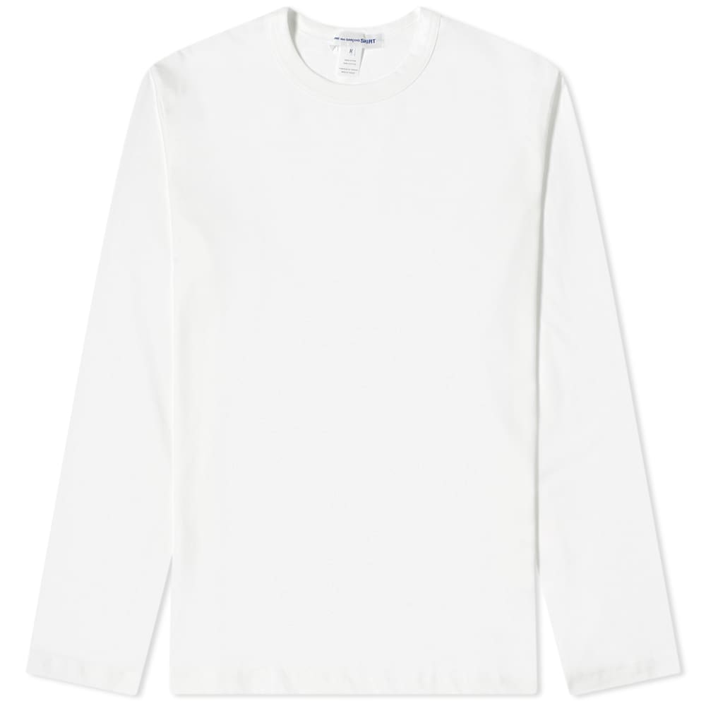 Comme des Garcons SHIRT Long Sleeve Classic Tee White | END.