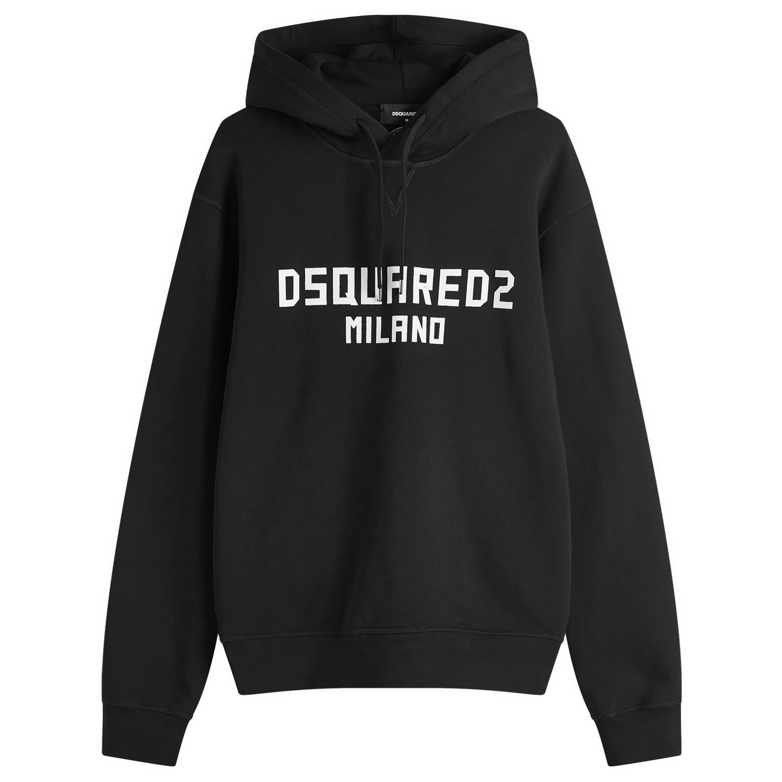 DSquared2 Cool Fit Hoodie Black & White Print | END. (JP)