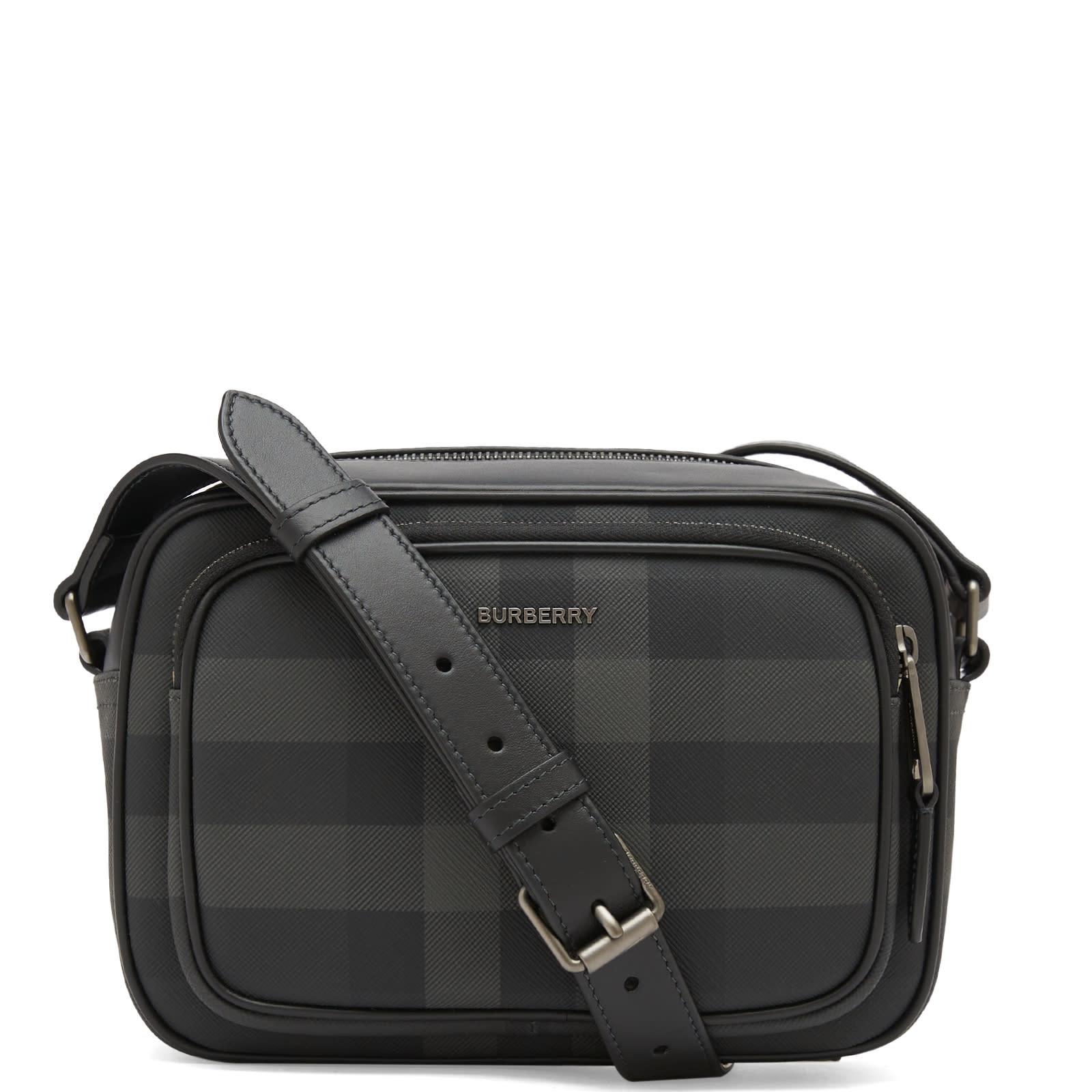 Burberry Paddy Giant Check Cross Body Bag Charcoal | END. (US)