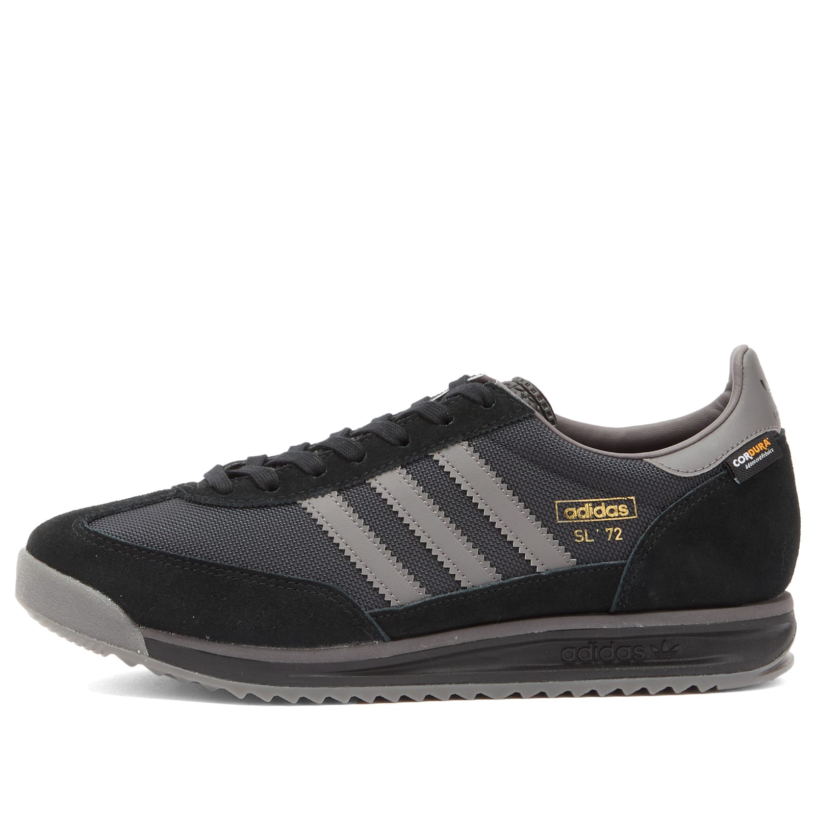 Adidas Men's SL 72 Rs Sneaker Core Black/Charcoal/Charcoal - KK3643