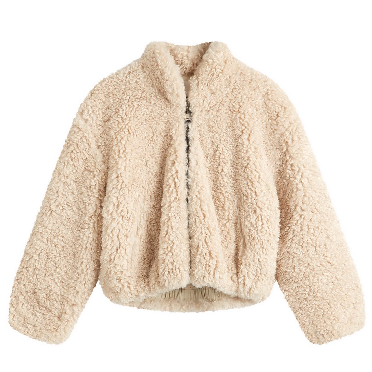 Isabel Marant Étoile Women's Ecru Anasta Teddy Jacket