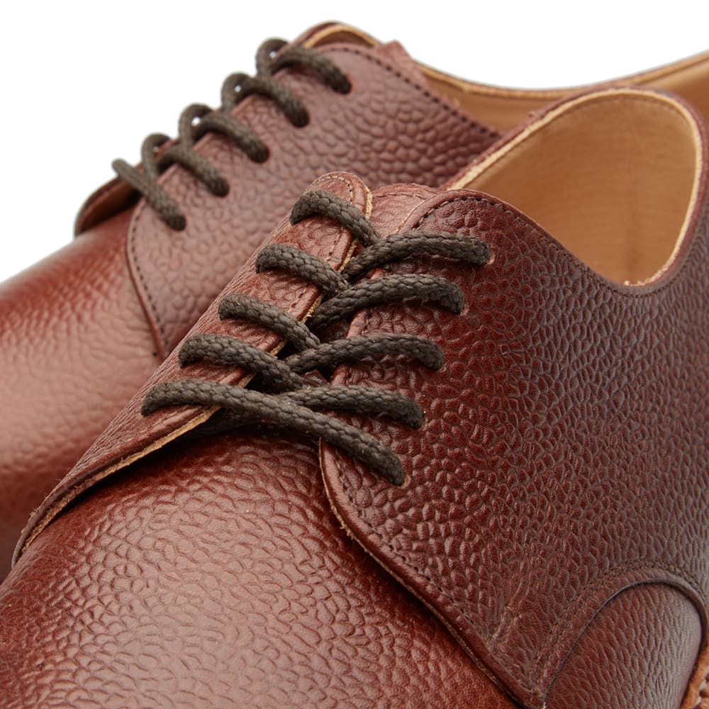 Grenson x Nick Wooster NW2 Crepe Sole Derby Shoe Dark Brown Grain END