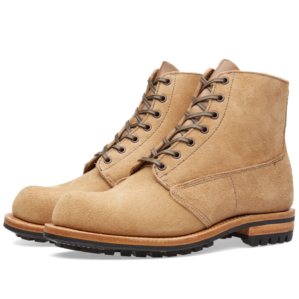 Viberg Trench Boot Natural Chromexcel Roughout | END.