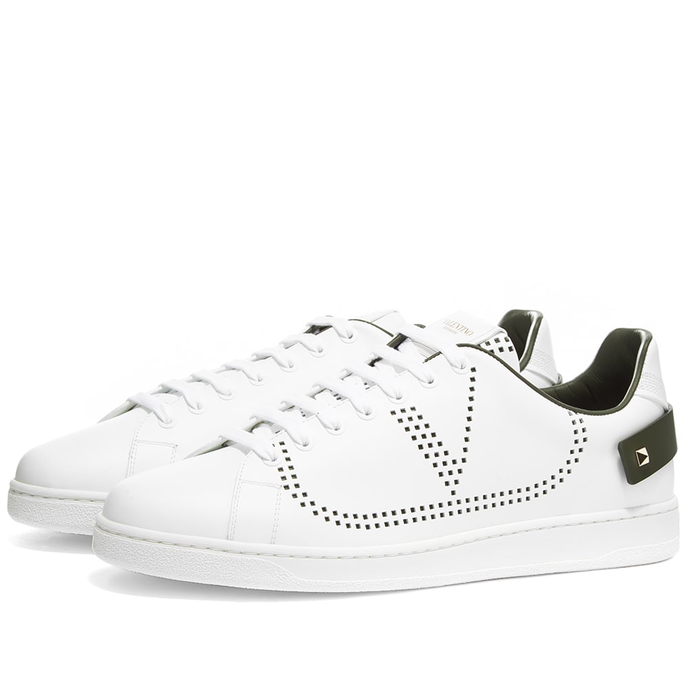 Valentino net go logo sneaker Clearance