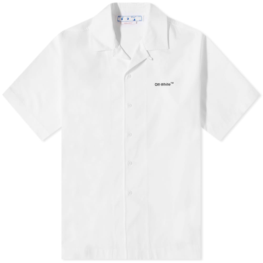 Off-White Caravaggio Arrow Holiday Shirt White | END.