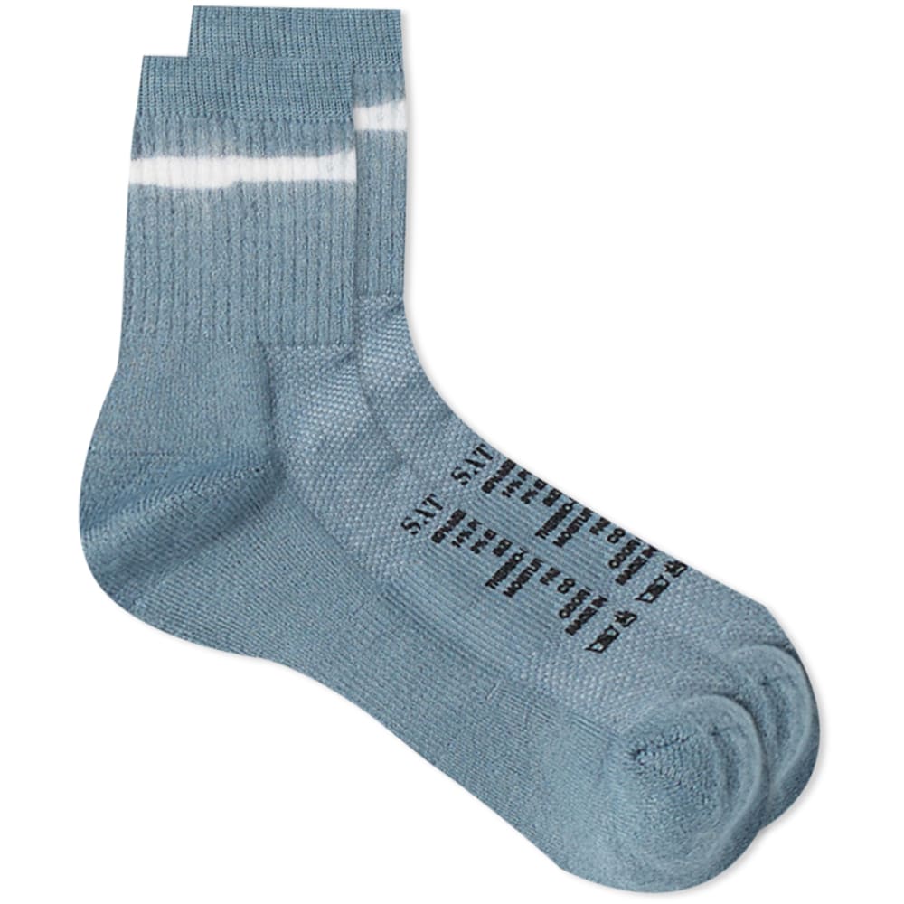Satisfy Merino Nylon Tube Socks - Tie-Dye Grenoble Green main image 0