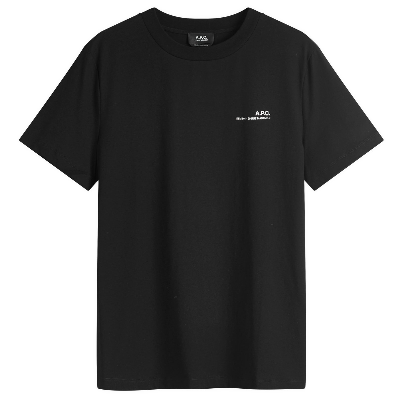 A.P.C. Men's x Asics Wind Logo T-Shirt Dark Navy - Curated