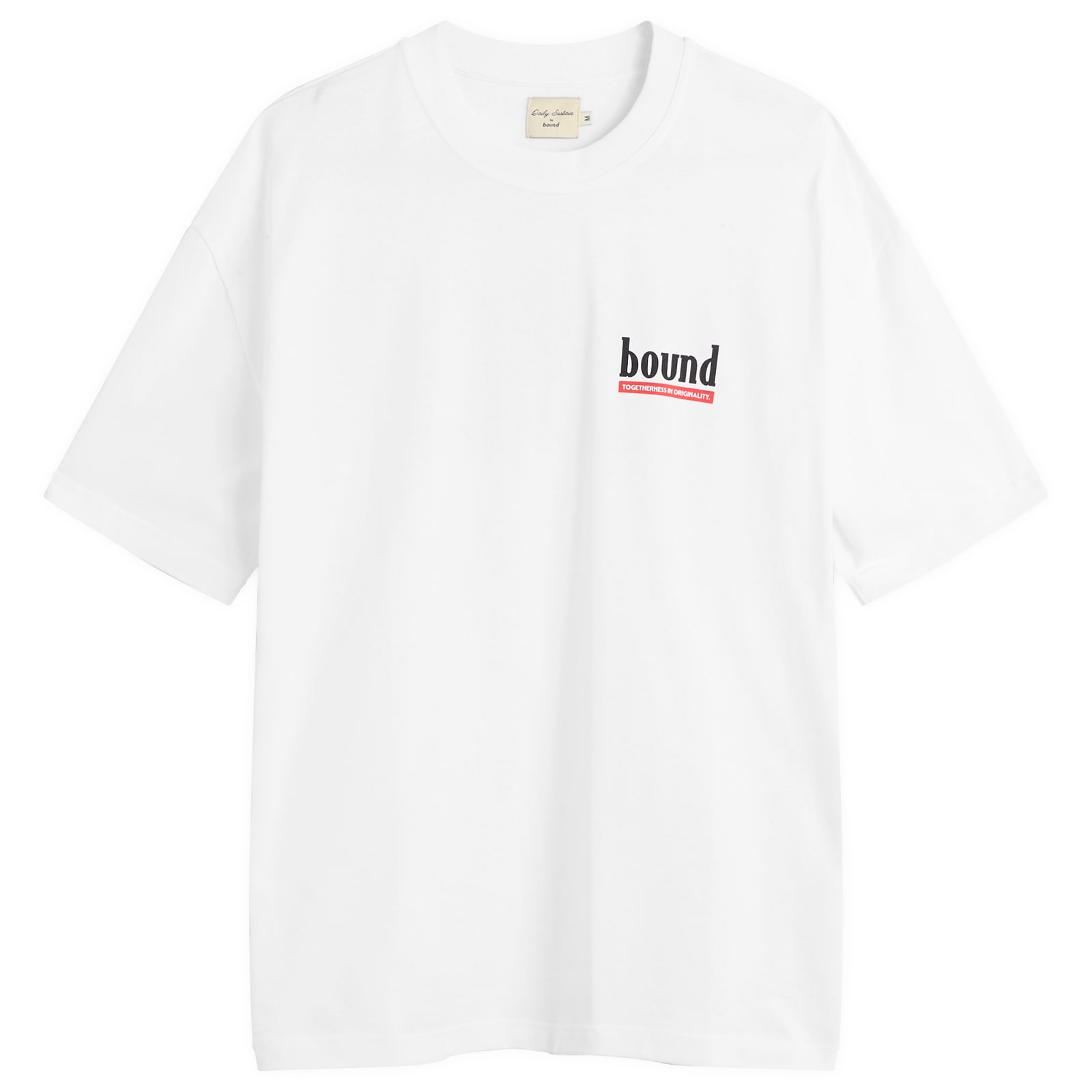 Bound Men’s Red Label T-Shirt White