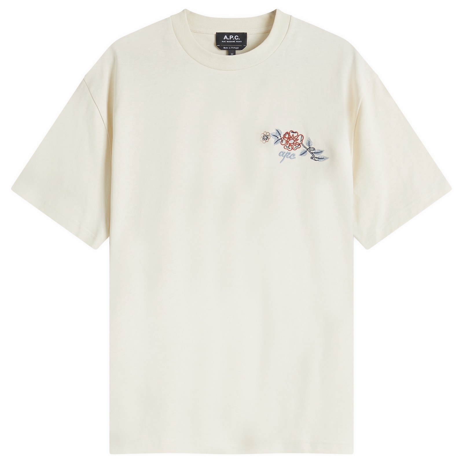 【送料関税込】A.P.C. Aymeric Stripe T-Shirt A.P.C. Men's Aymeric Stripe T-Shirt in Dark Navy A.P.C.
