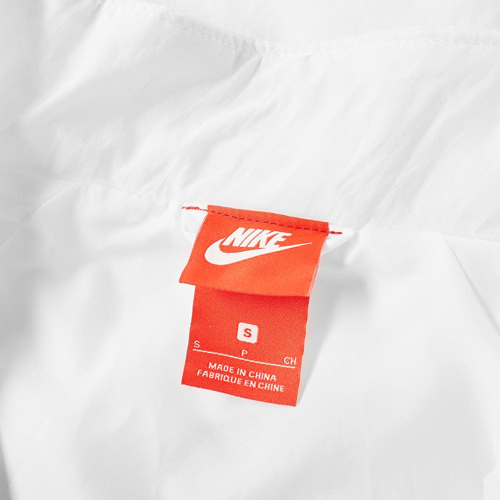 swoosh half zip running jacket