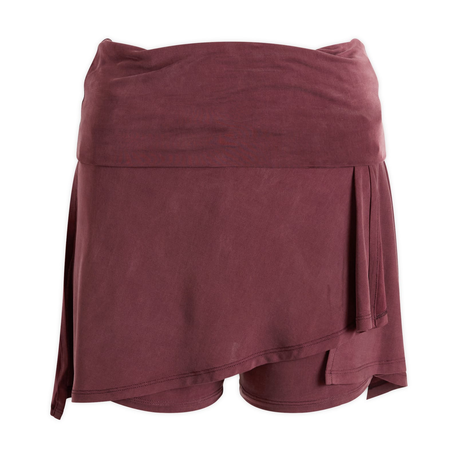 Peachy Den Women's Kylie Skort in Hot Chocolate, Size Large