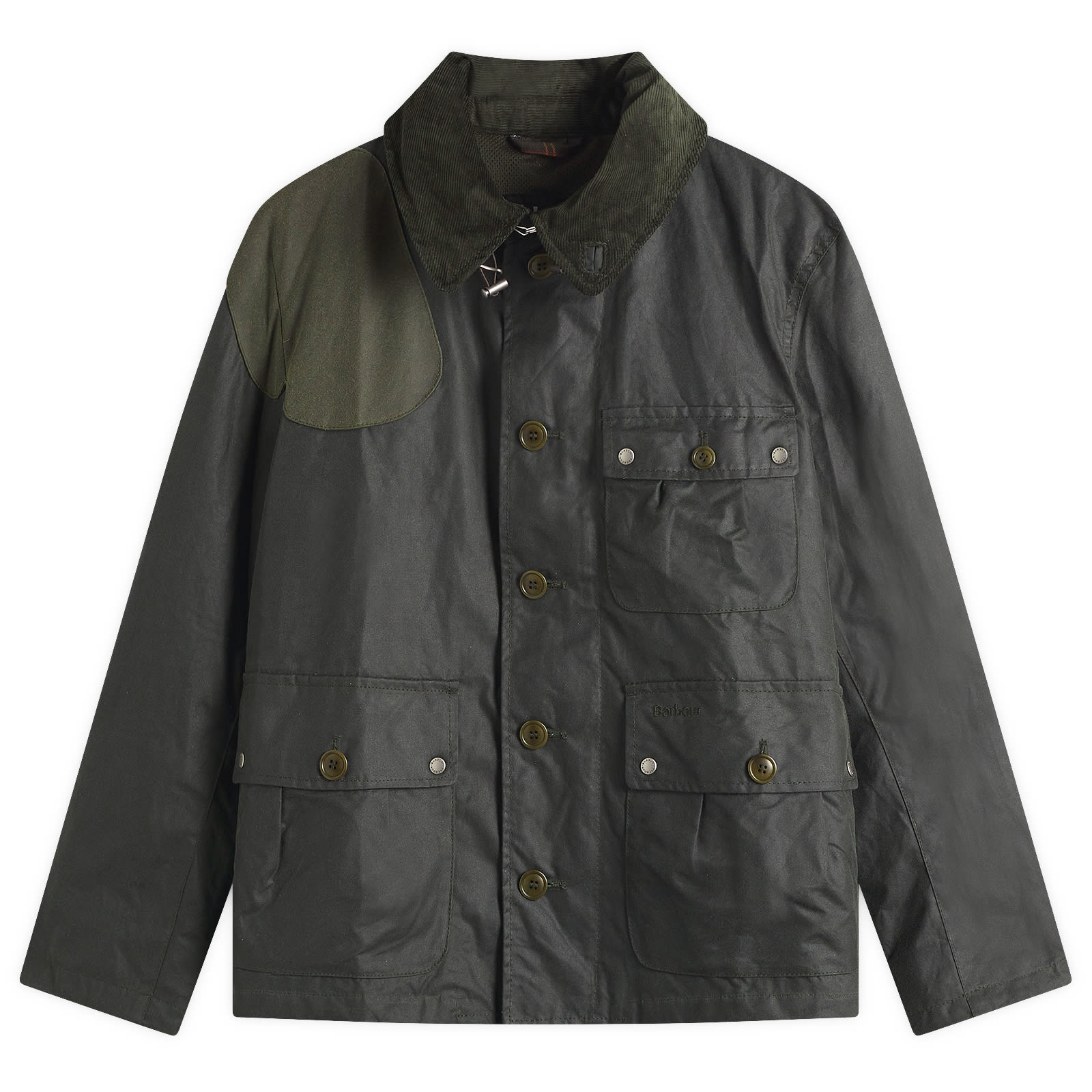 Barbour Men's x To Ki To Mori Wax Jacket Sage - Curated Menswear
