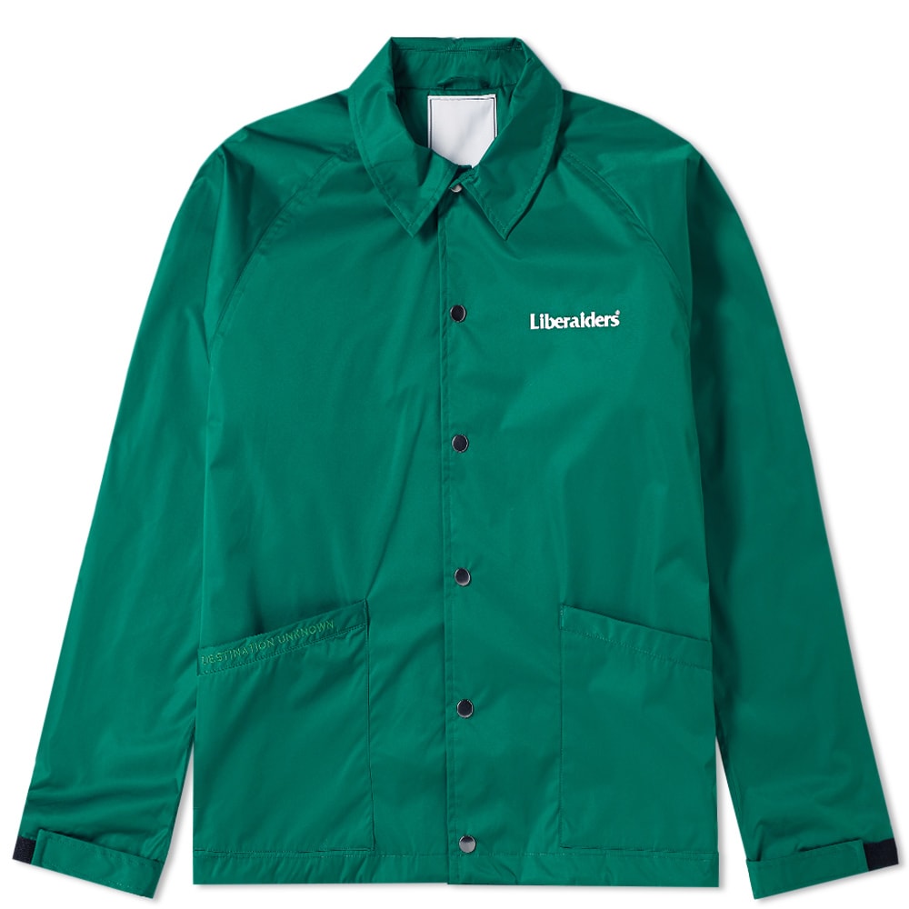 ジャケット・アウター Liberaiders OG LOGO COACH JACKET Liberaiders OG Logo Coach Jacket Green | END. (TW)