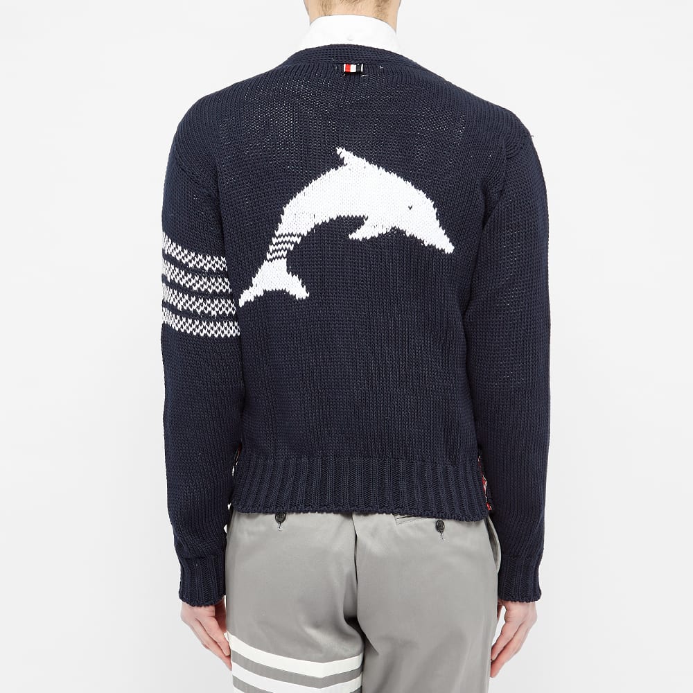 thom browne dolphin cardigan