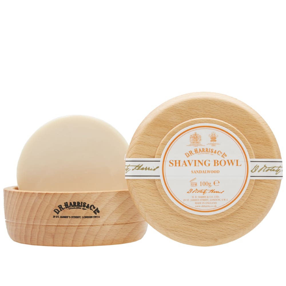 D.R. HARRIS & CO. D.R. HARRIS & CO. SANDALWOOD BEECH SHAVING SOAP & BOWL,DRH-8010270