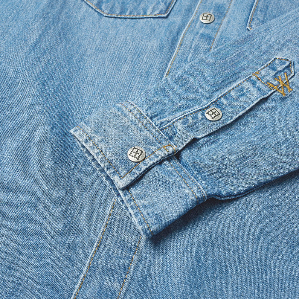 KSUBI Ksubi De Nimes Young American Denim Shirt,50000034796
