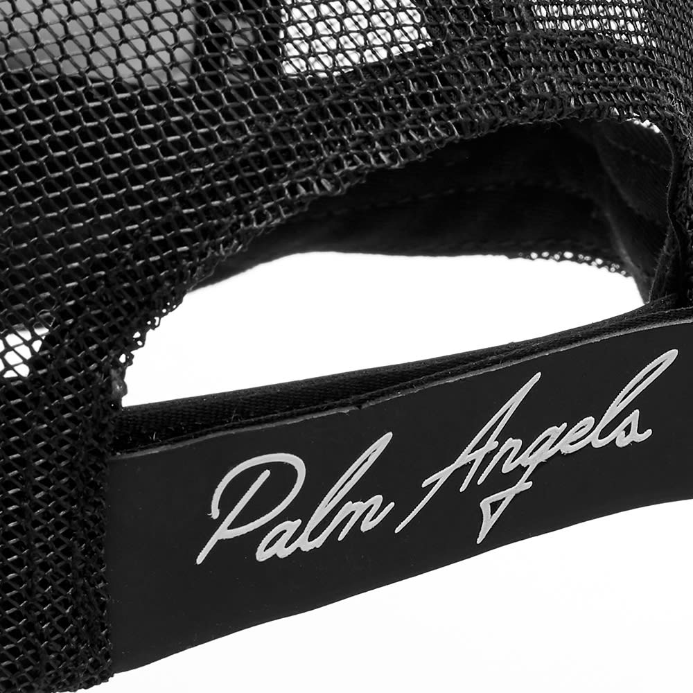 Palm Angels Daisy Logo Trucker Cap 