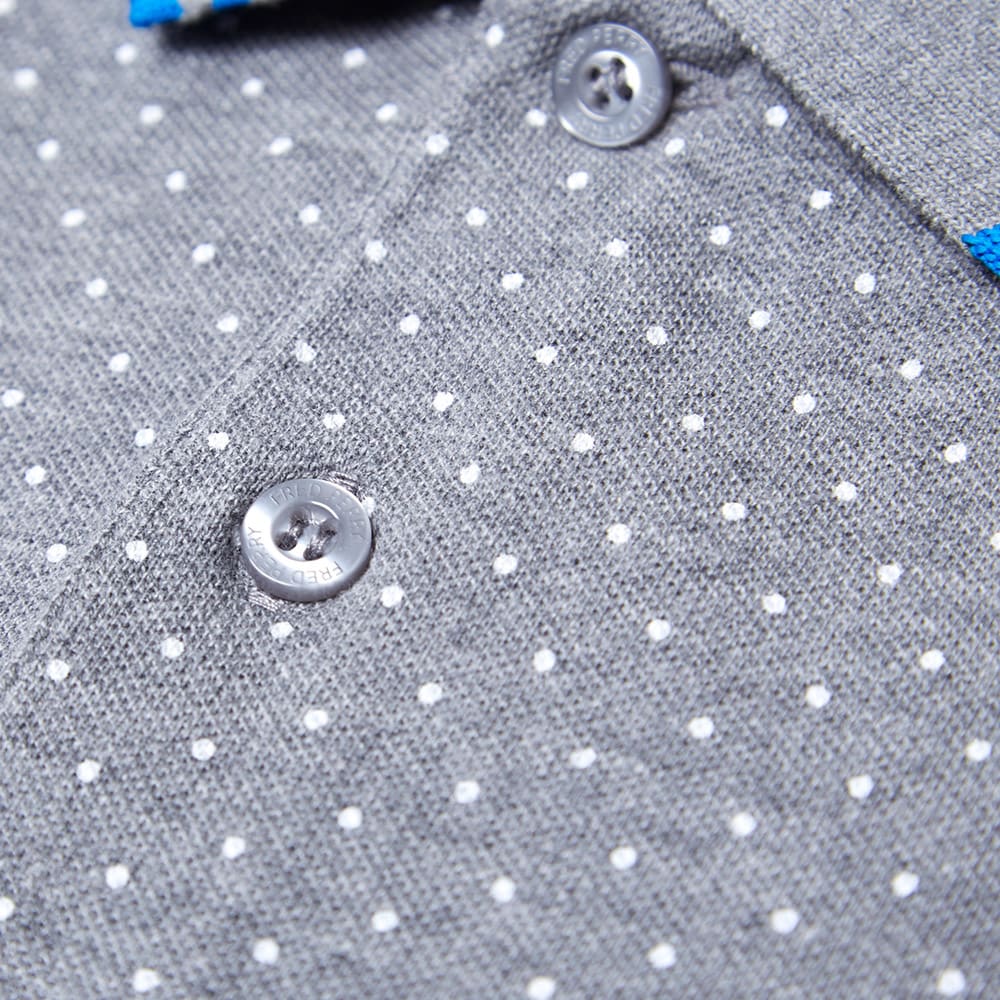 Polka Dot Print Tie Hem Detail Shirt main image 0