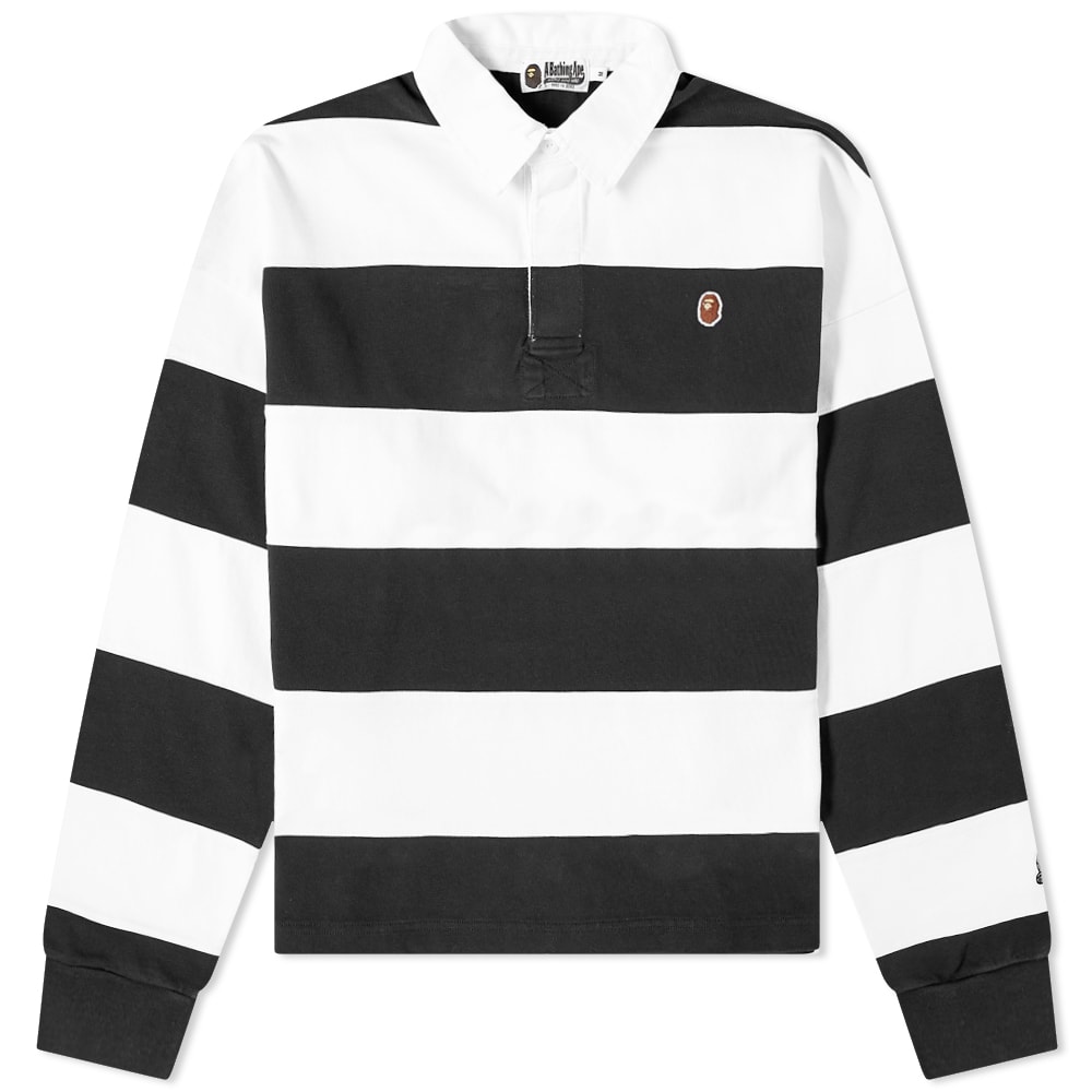 APEE by A BATHING APE ラガーシャツ size：Ｓ A BATHING APE(アベイシングエイプ) / ラガーシャツ/ポロシャツ