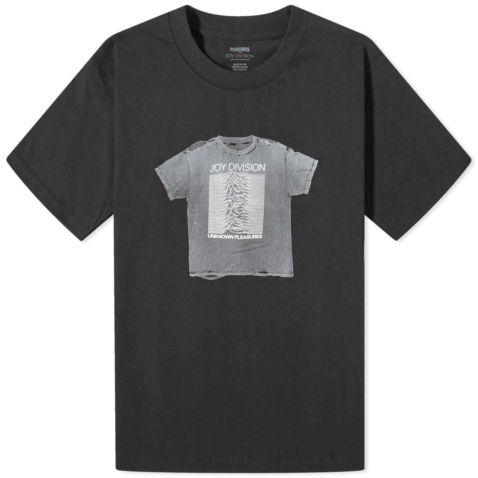 Pleasures Men's Broken In T-Shirt Black - Curated Menswear