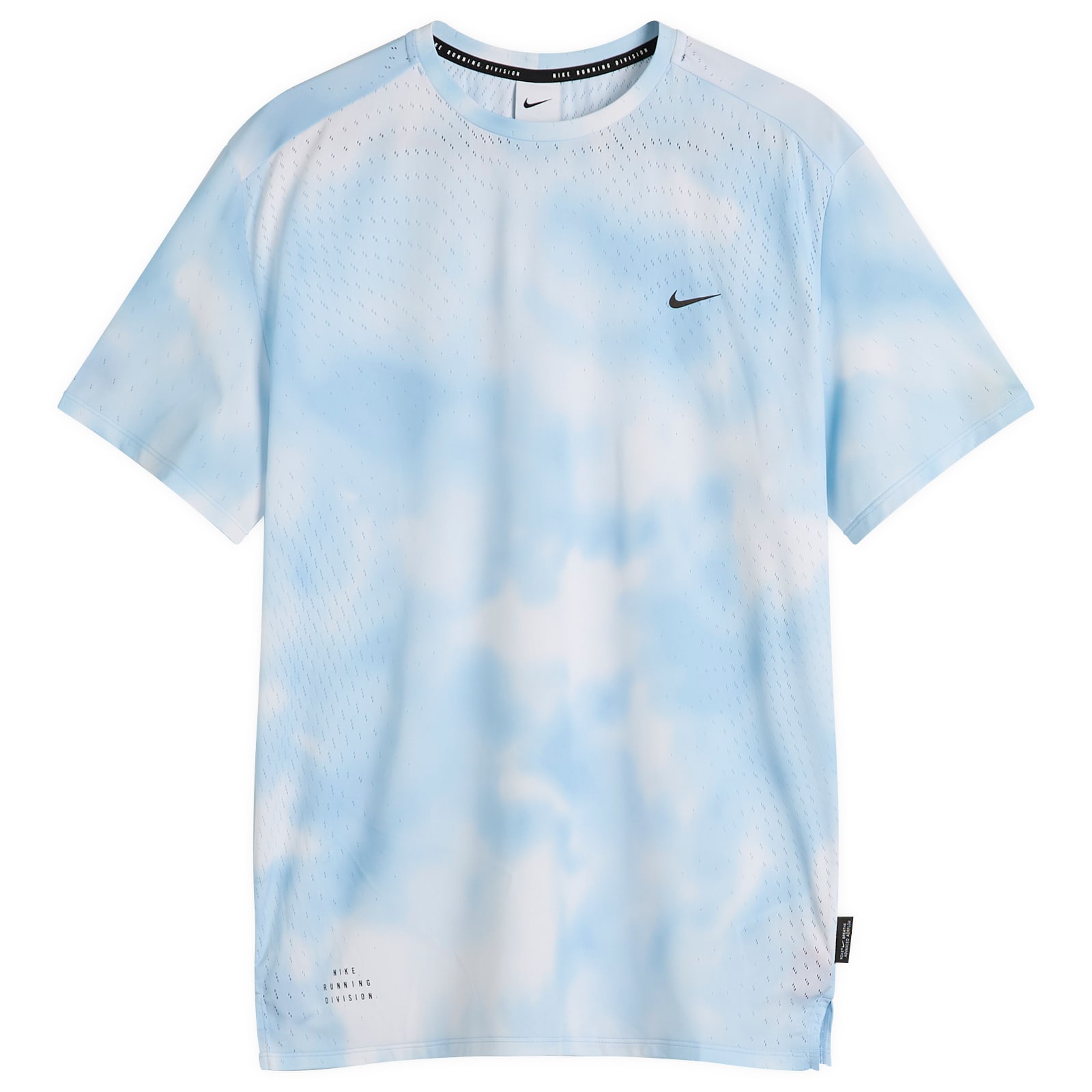 nike breathe t shirt blue