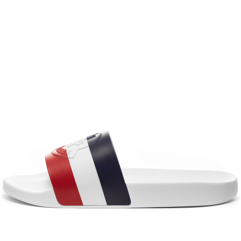 MONCLER Moncler Tricolore Pool Slide,10138-07857-43125
