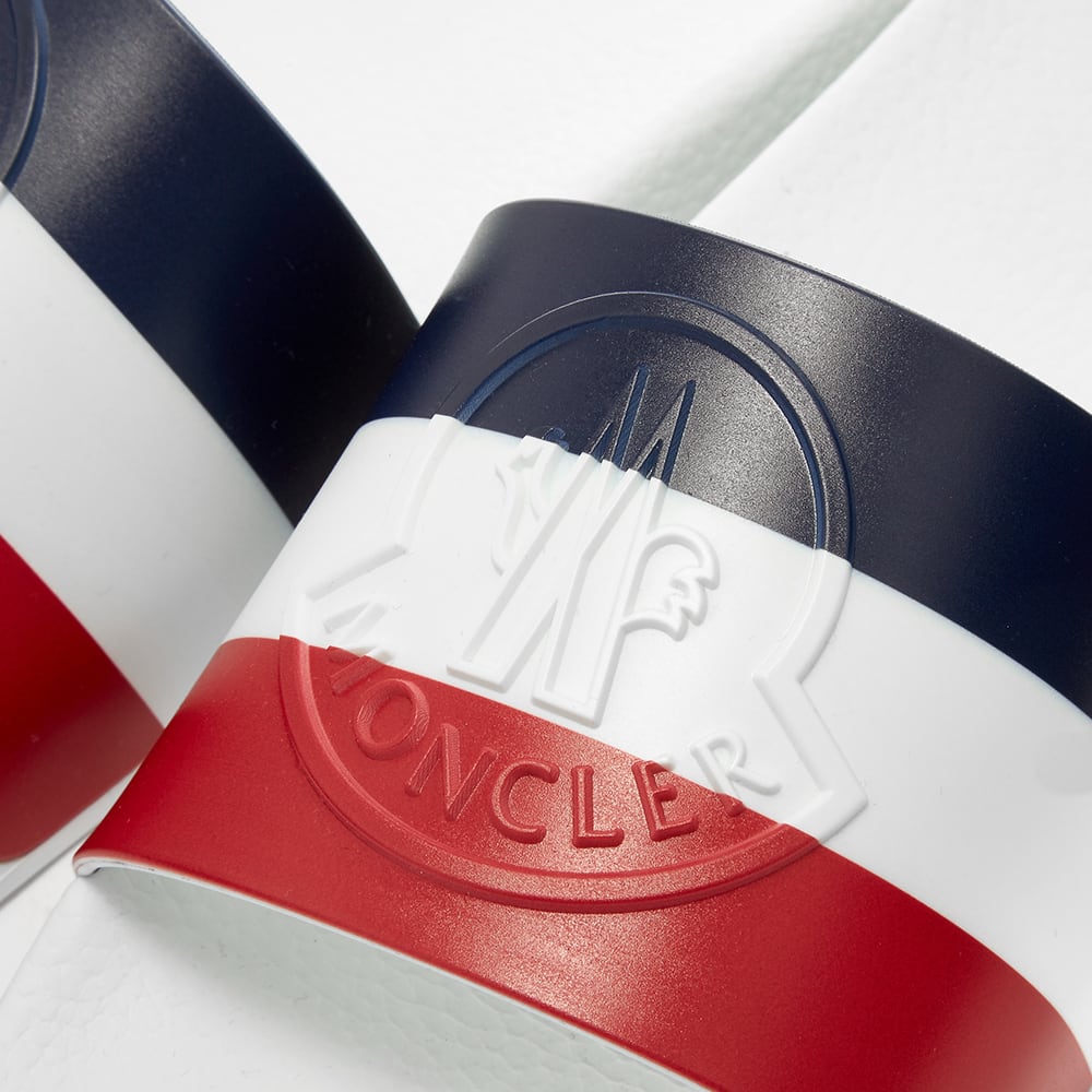 MONCLER Moncler Tricolore Pool Slide,10138-07857-43125