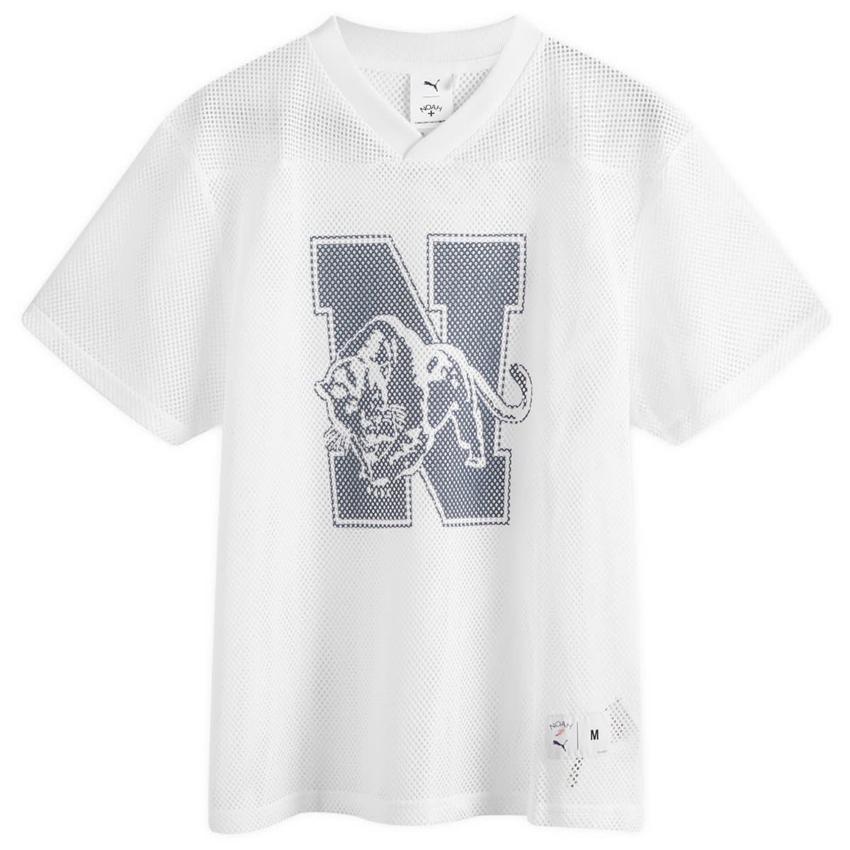 PUMA×NOAH☆MESH PRACTICE TOP 半袖 Puma x NOAH Mesh Practice Top Puma White | END. (US)