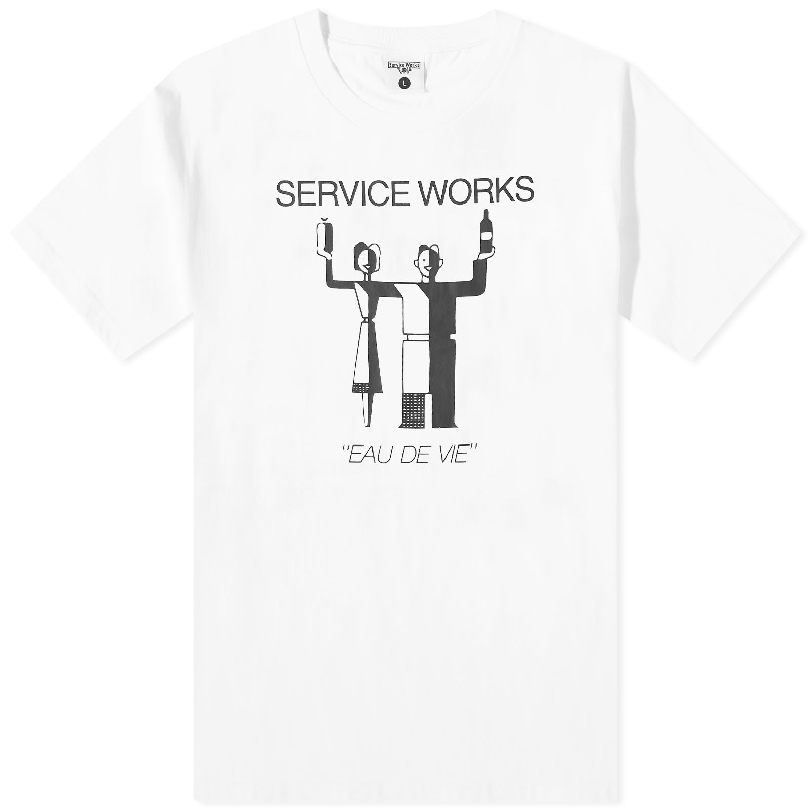 Service Works Eau De Vie T-Shirt White | END.