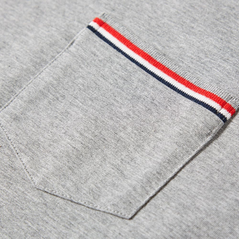 Thom Browne Jersey Pocket Tee Light Grey END. (US)