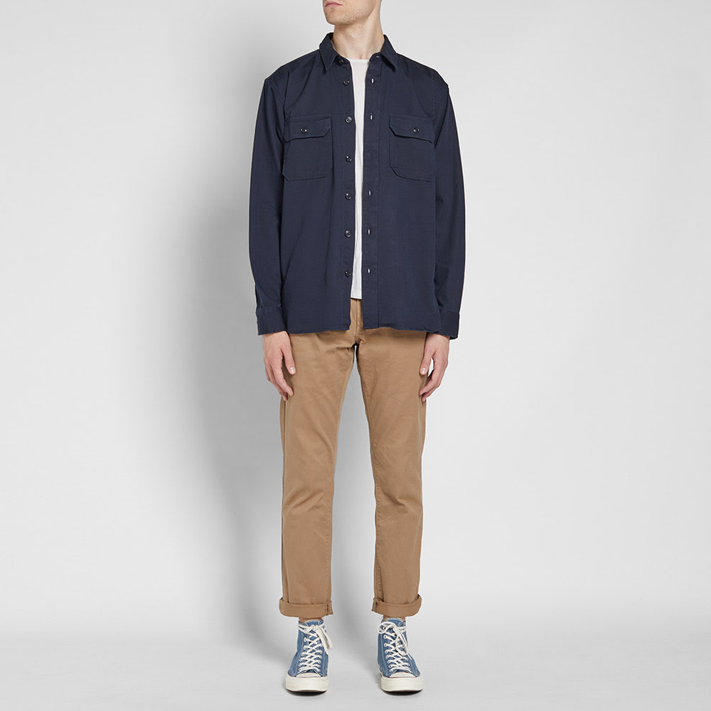 Filson Twill Chino Shirt Navy | END. (CA)