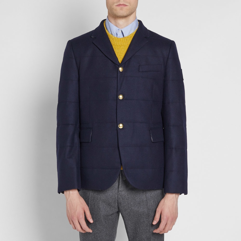 moncler down blazer