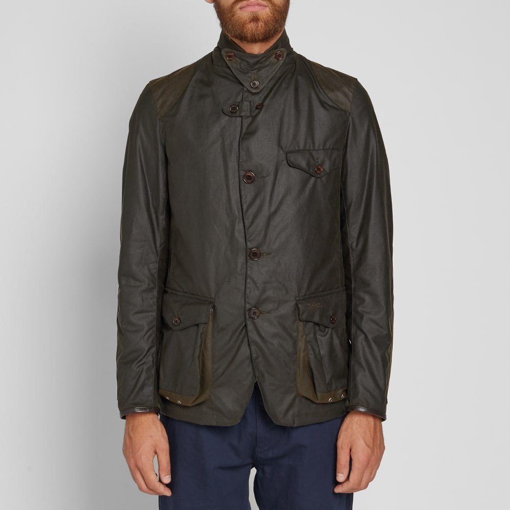 barbour beacon heritage sports jacket