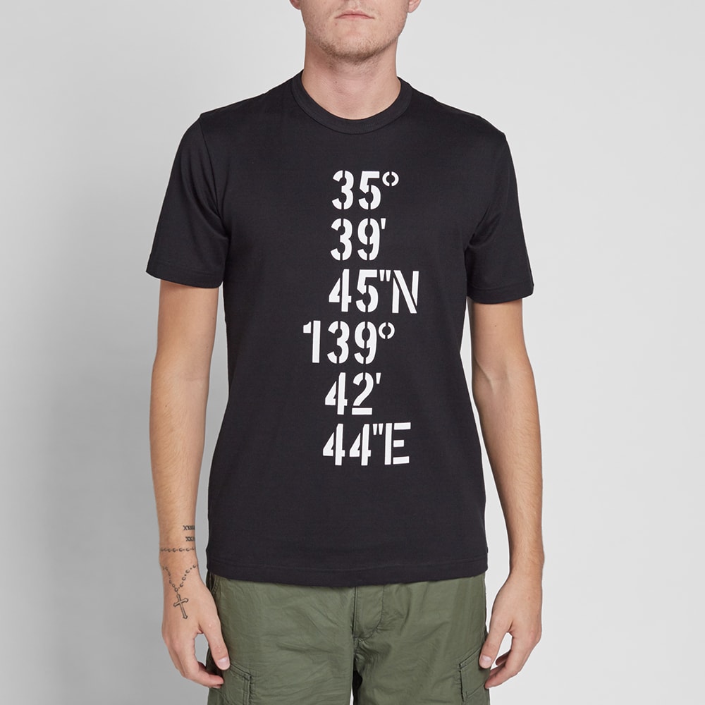 comme des garçons t shirt homme 2016