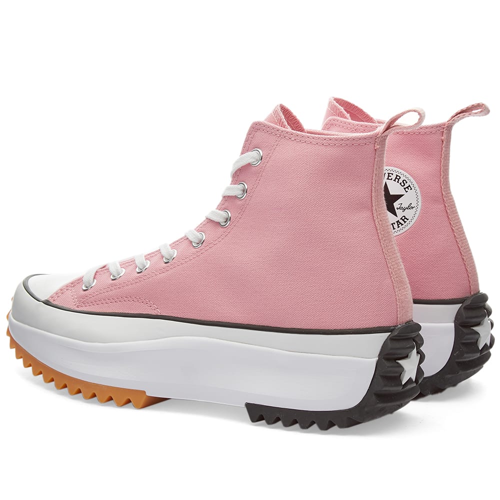 converse run star hike pink lotus