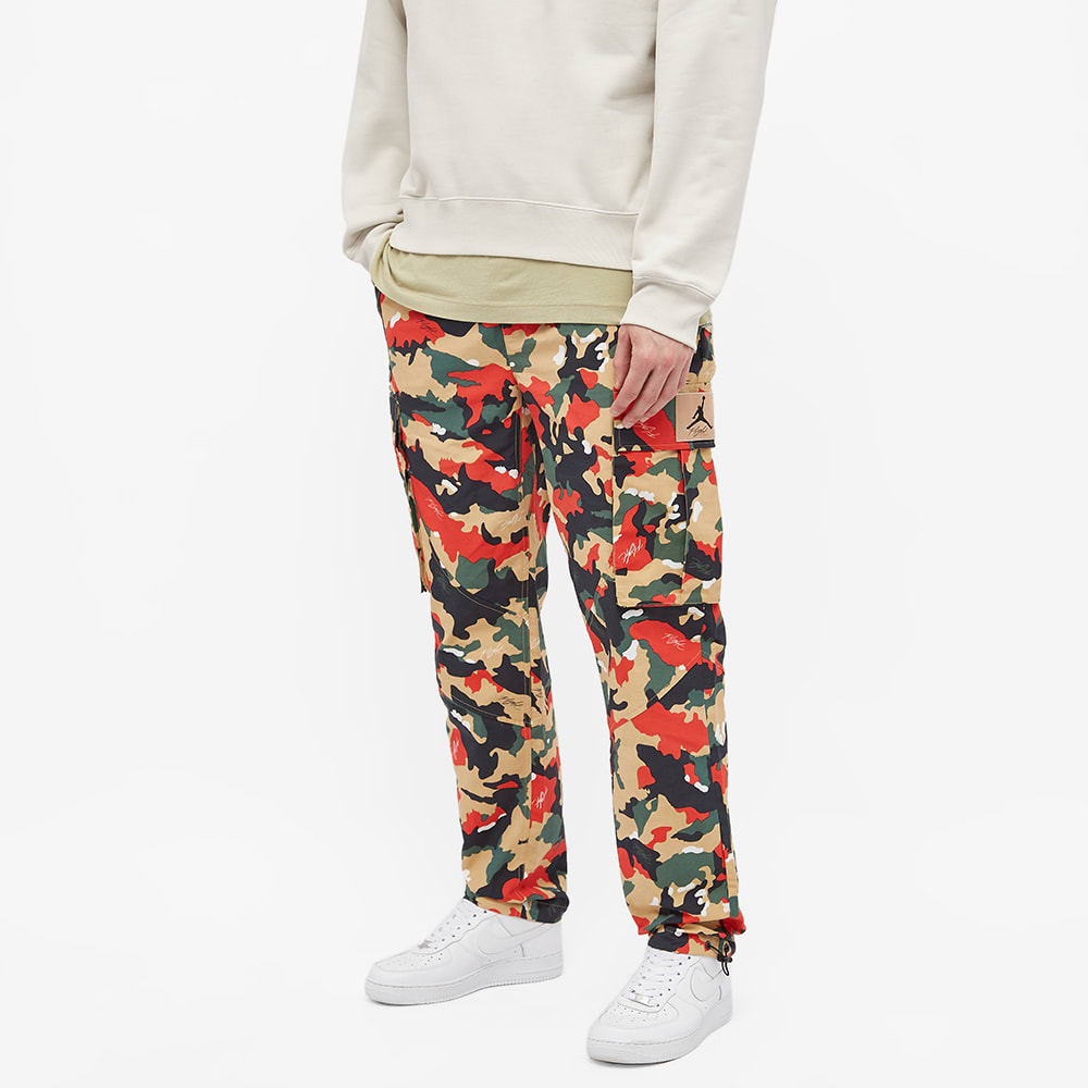 camo pants and jordans