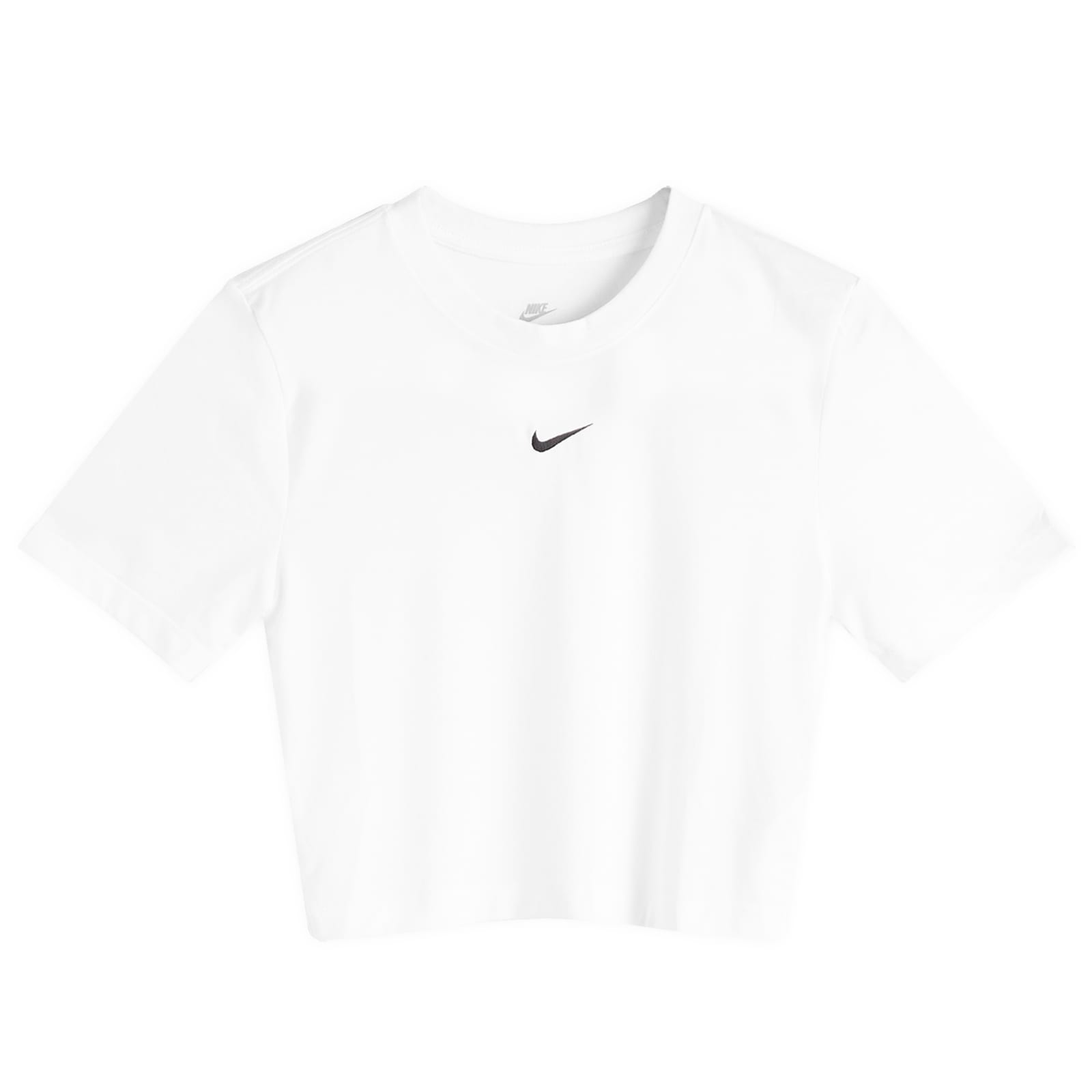 nike swoosh crop t shirt