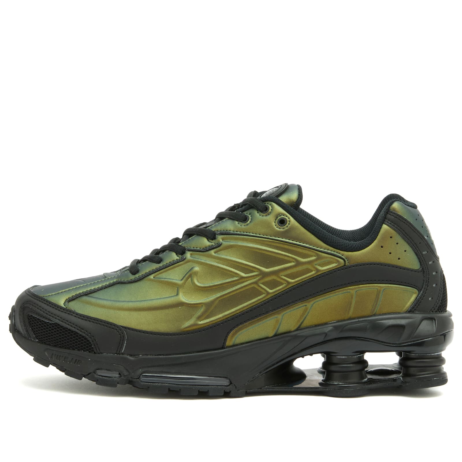Nike Shox Ride 2 Sneaker Black/Olive/Silver - Curated Menswear
