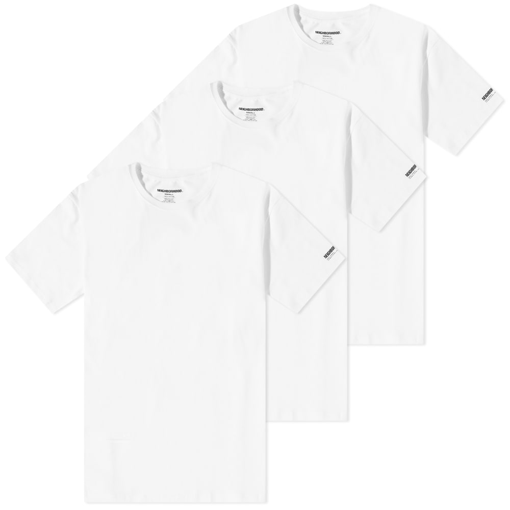 Neighborhood Classic T-Shirt - 3 Pack White | END. (US)