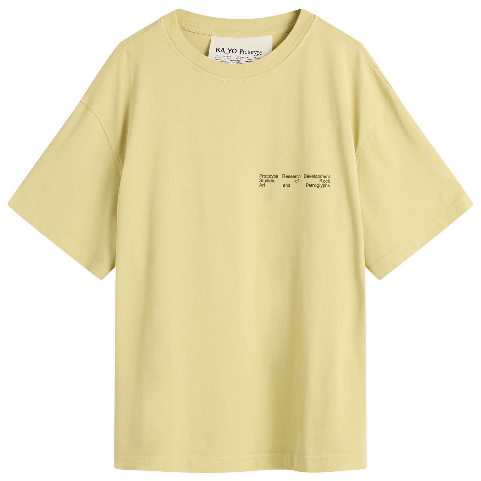 KA_YO_Prototype Boxy Graphic T-Shirt Limeade | END. (US)