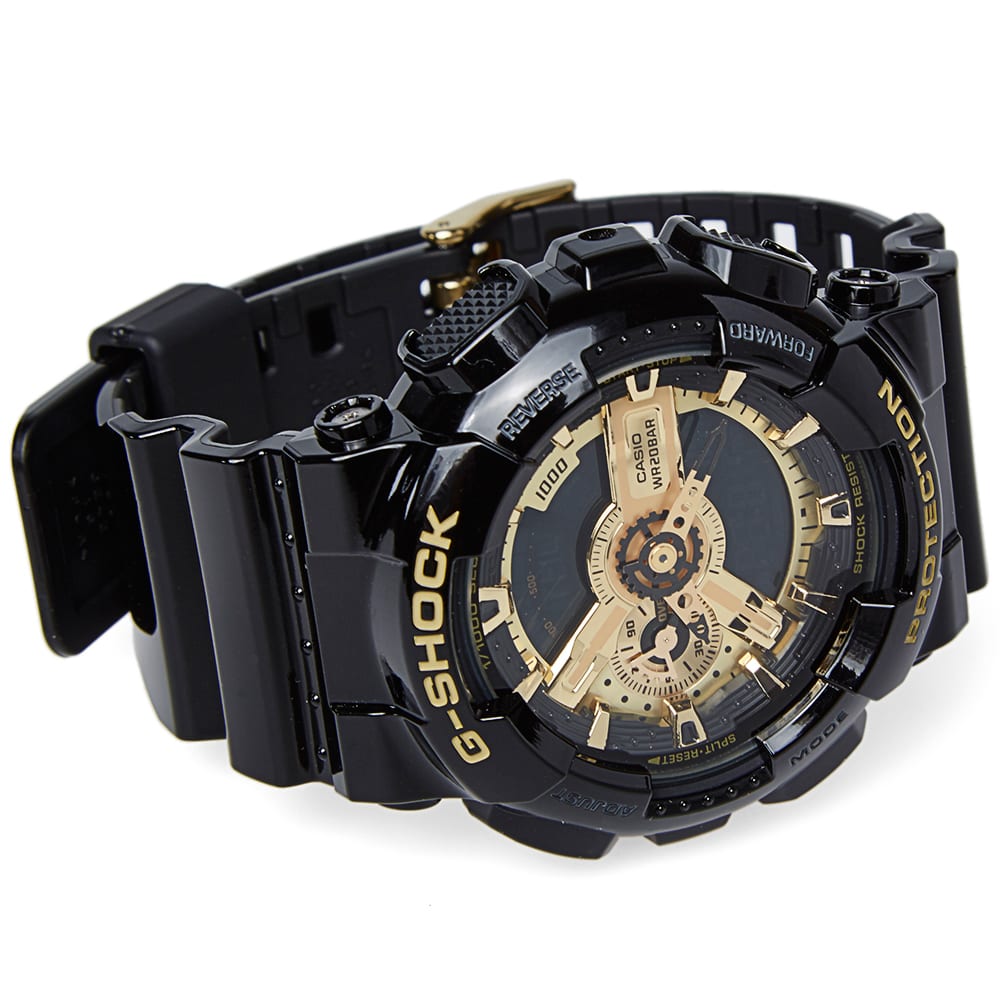 Casio g shock ga 110gb 1aer hyper complex watch black gold end uk 