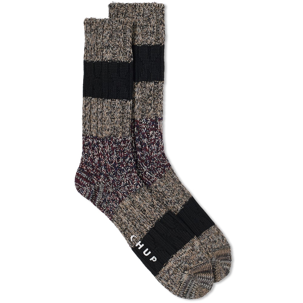 Chup White Label Stratum Sock Grey | END.