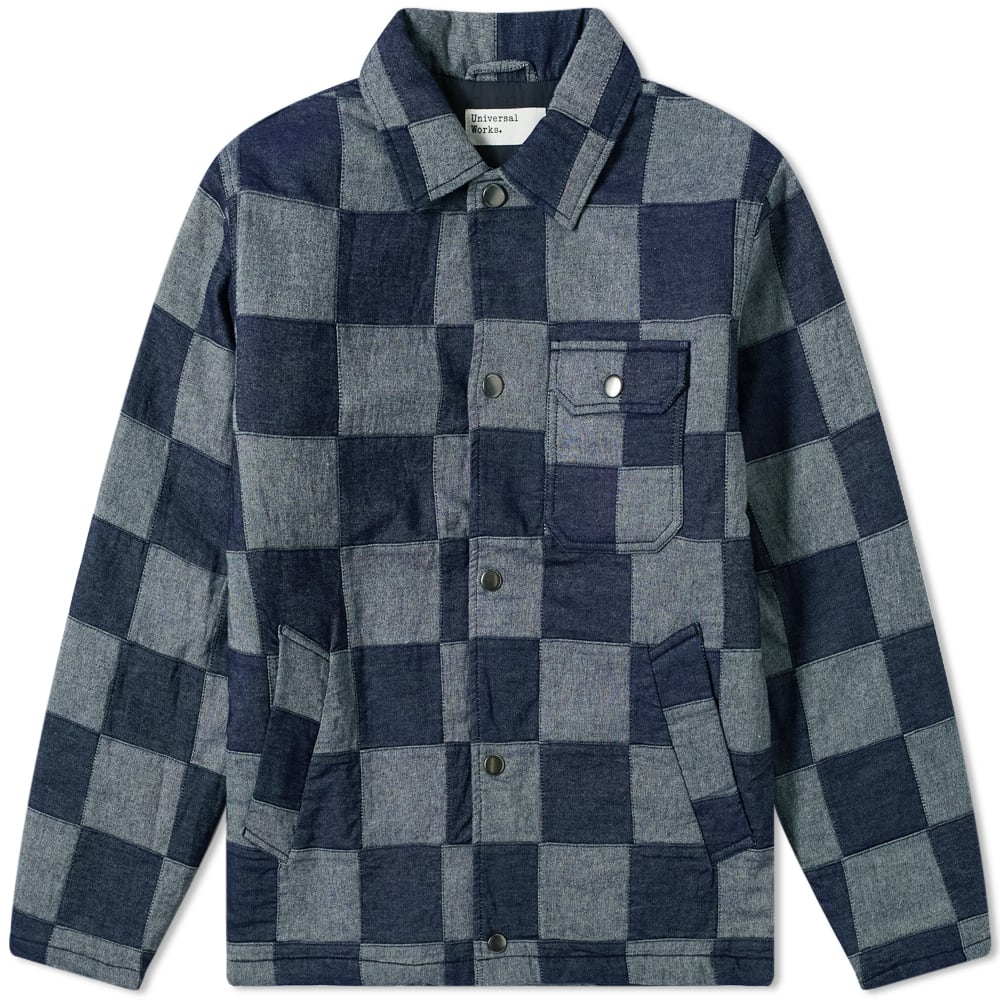 coach patchwork parka