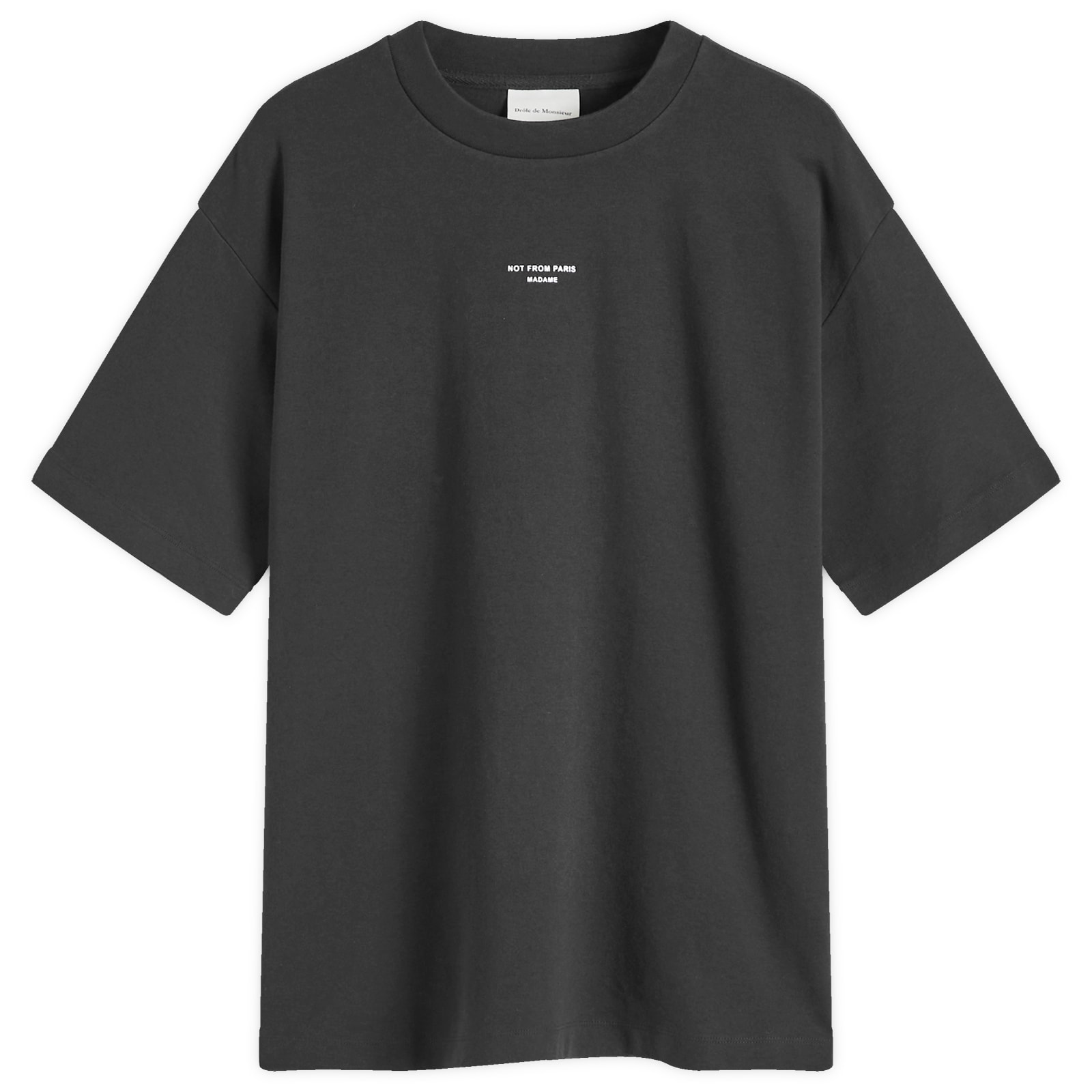 Tシャツ・カットソー DROLE DE MONSIEUR NOT FROM PARIS MADAME TEE Drôle De Monsieur Not From Paris Madame T-shirt | White