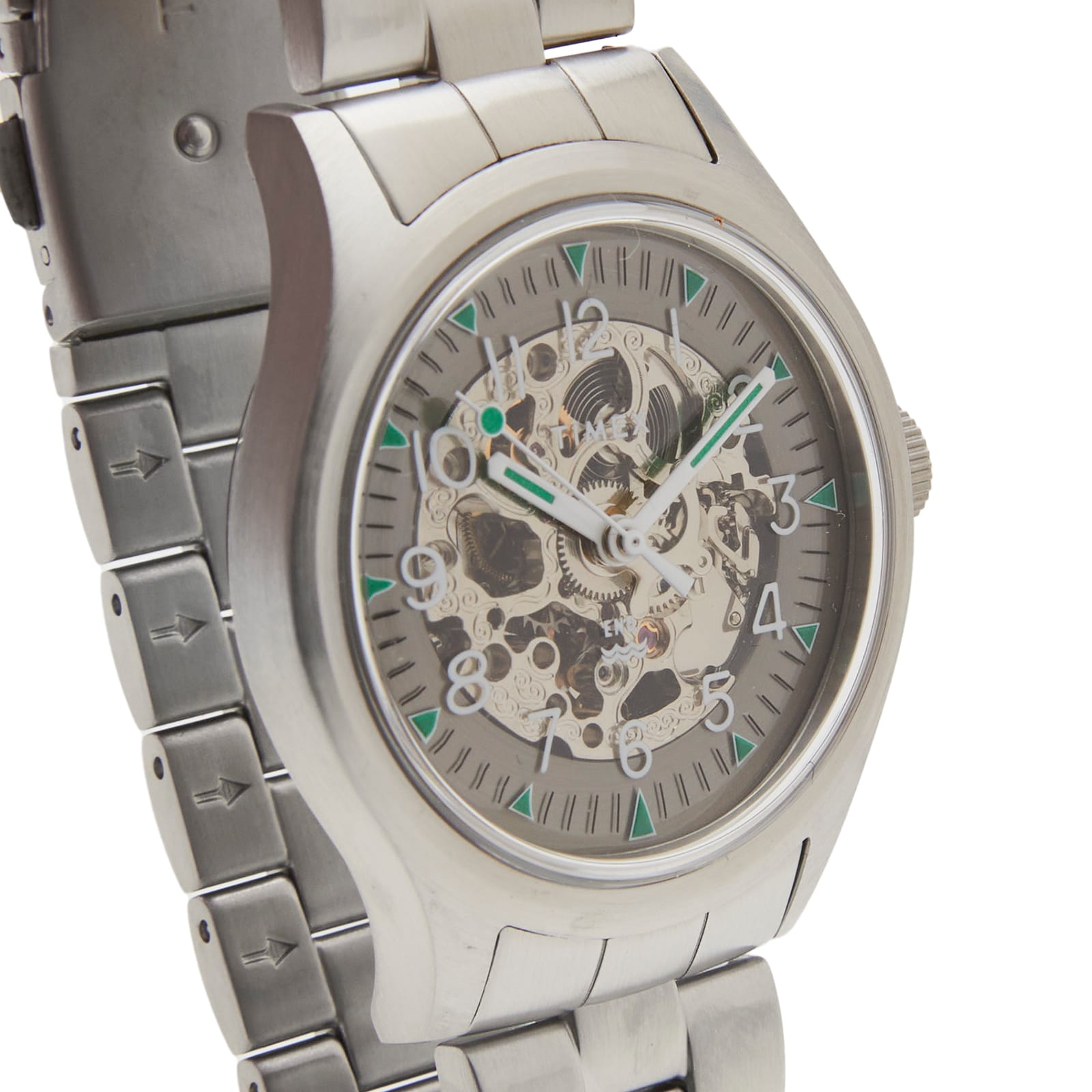 END. x Timex 'Skeleton' Stainless Steel - Curated Menswear