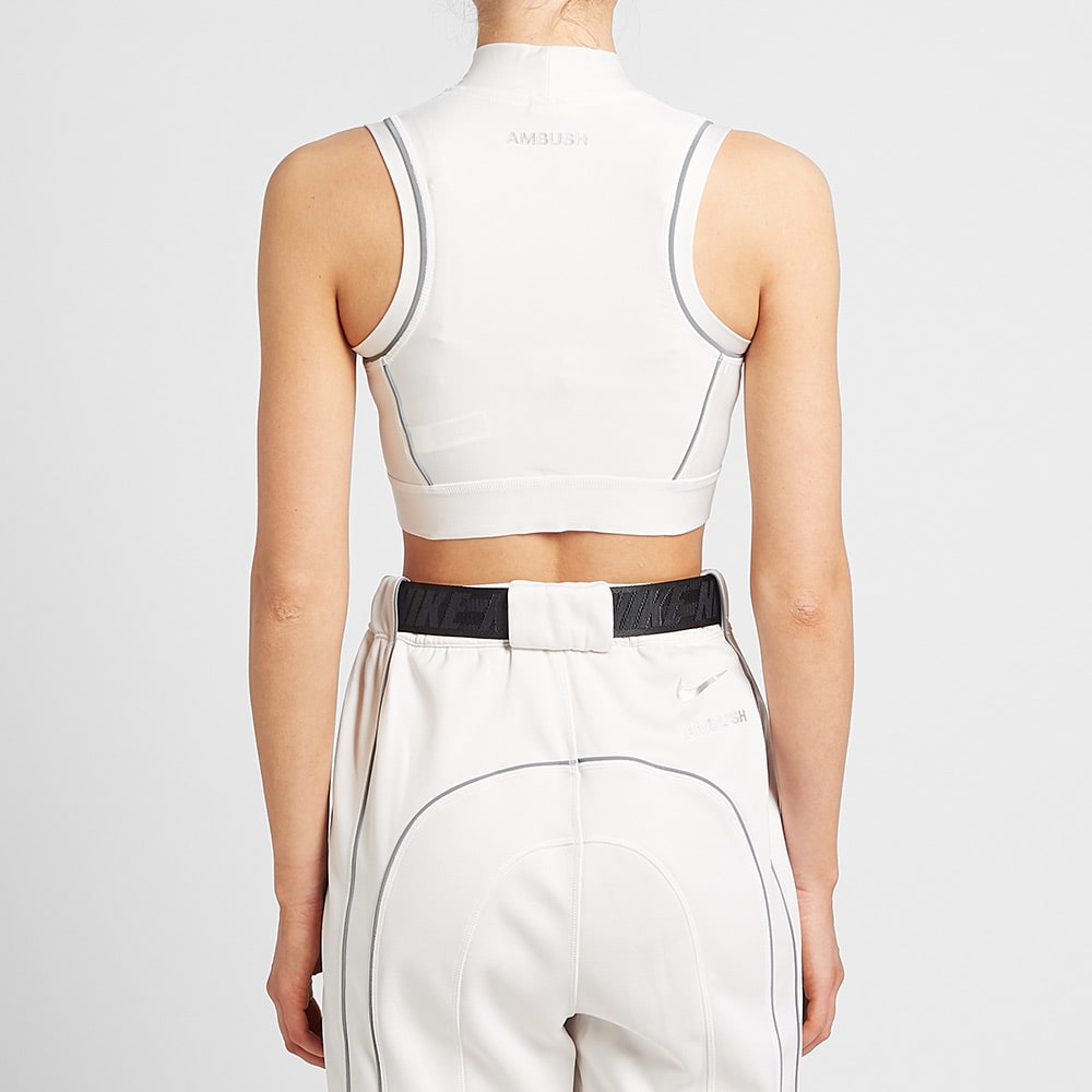 nike reflective crop top