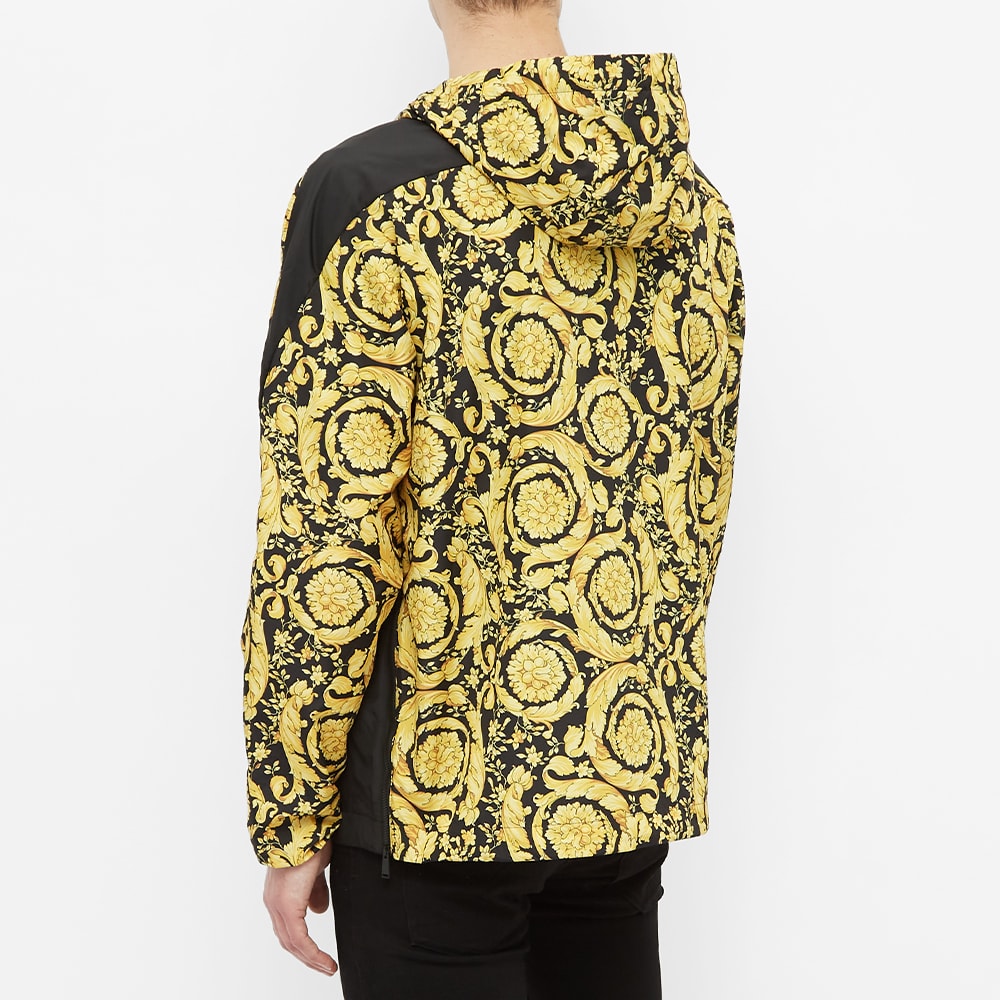 baroque print beach jacket
